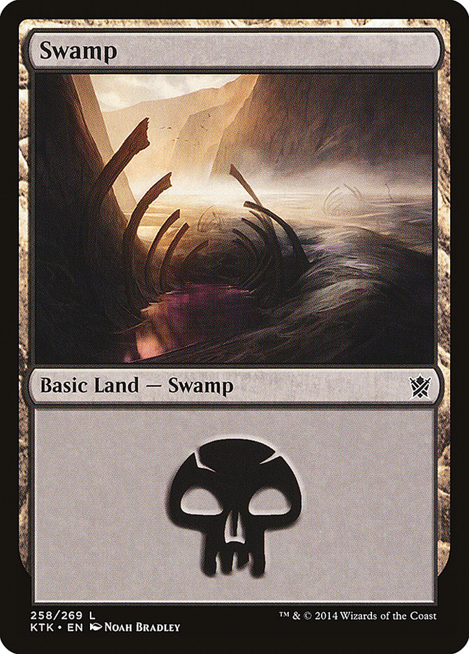 Swamp (258) [Khans of Tarkir] | Rook's Games and More