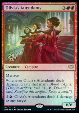 Olivia's Attendants [Innistrad: Crimson Vow Prerelease Promos] | Rook's Games and More