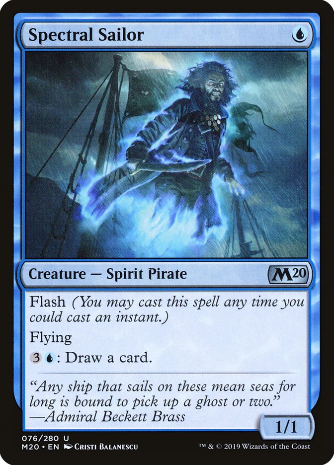 Spectral Sailor [Core Set 2020] | Rook's Games and More