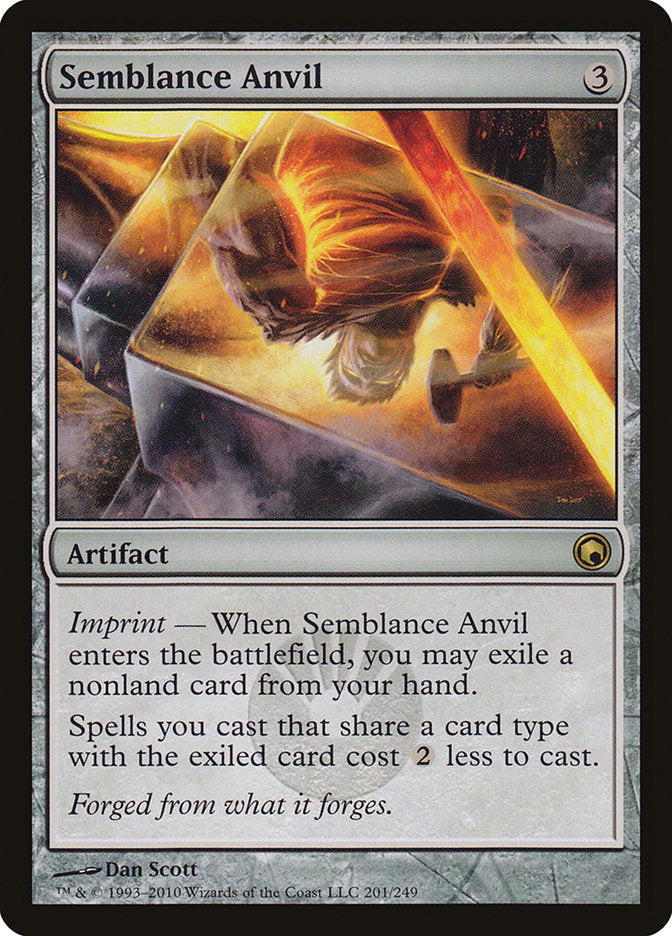 Semblance Anvil [Scars of Mirrodin] | Rook's Games and More