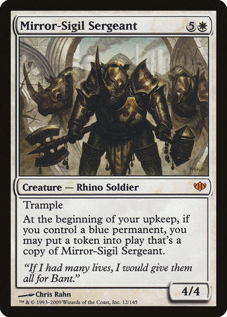 Mirror-Sigil Sergeant [Conflux] | Rook's Games and More