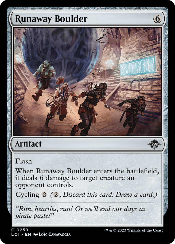 Runaway Boulder [The Lost Caverns of Ixalan] | Rook's Games and More