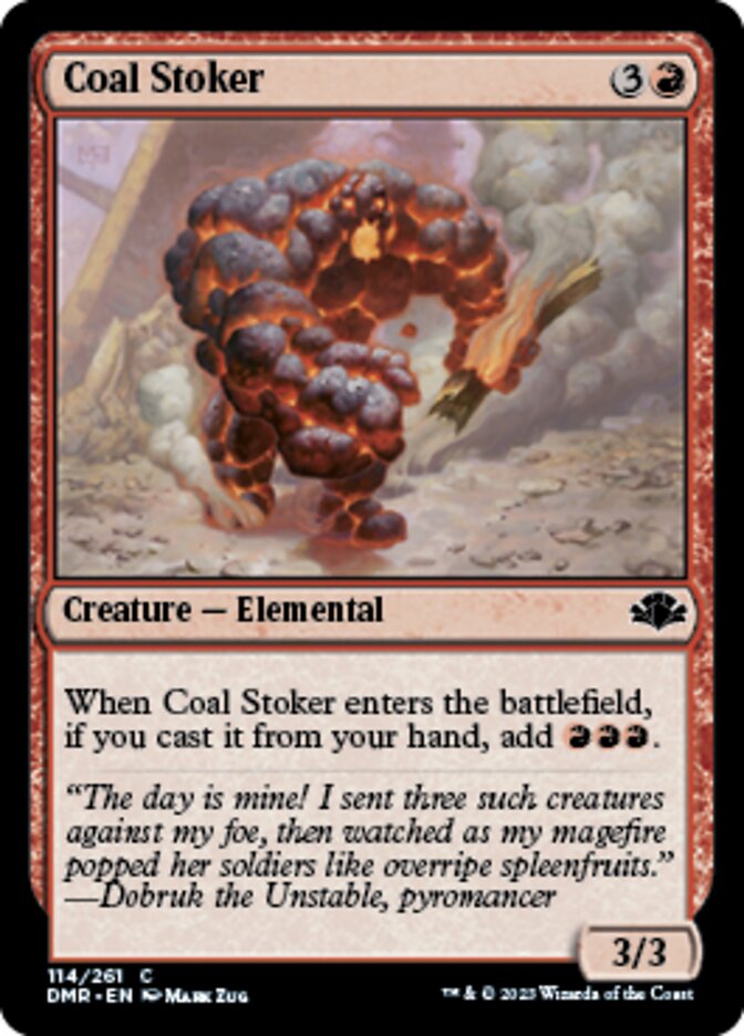 Coal Stoker [Dominaria Remastered] | Rook's Games and More