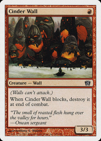 Cinder Wall [Eighth Edition] | Rook's Games and More