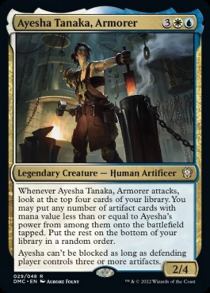 Ayesha Tanaka, Armorer [Dominaria United Commander] | Rook's Games and More