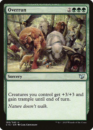 Overrun [Commander 2015] | Rook's Games and More