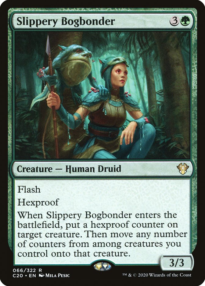Slippery Bogbonder [Commander 2020] | Rook's Games and More