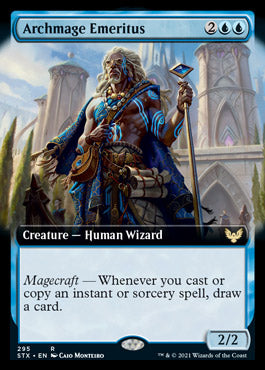 Archmage Emeritus (Extended) [Strixhaven: School of Mages] | Rook's Games and More