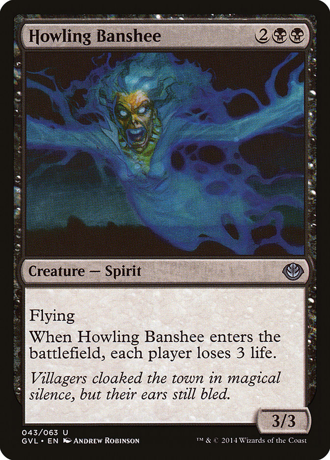 Howling Banshee (Garruk vs. Liliana) [Duel Decks Anthology] | Rook's Games and More