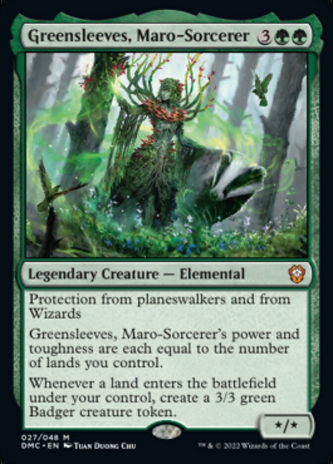 Greensleeves, Maro-Sorcerer [Dominaria United Commander] | Rook's Games and More