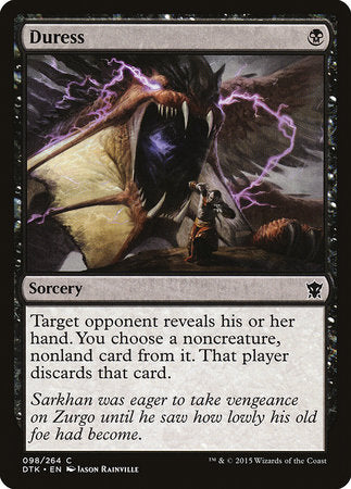 Duress [Dragons of Tarkir] | Rook's Games and More