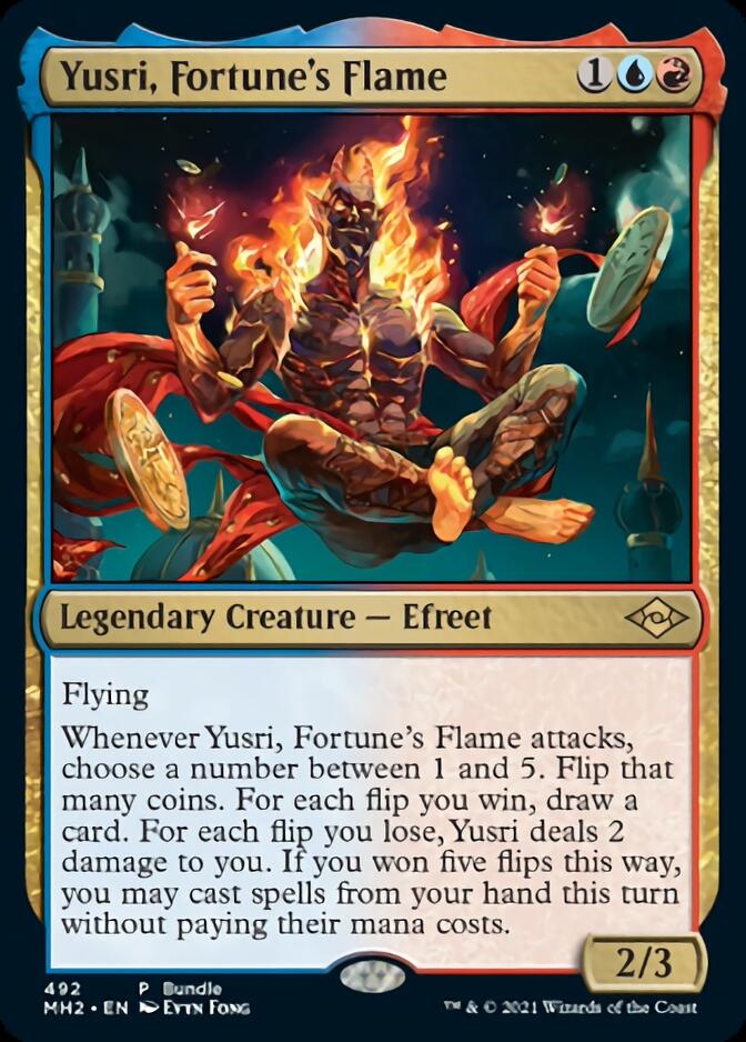 Yusri, Fortune's Flame (Bundle) [Modern Horizons 2] | Rook's Games and More