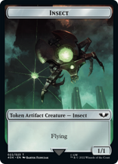 Necron Warrior // Insect [Universes Beyond: Warhammer 40,000 Tokens] | Rook's Games and More