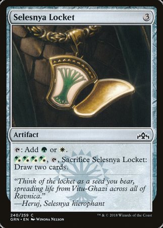 Selesnya Locket [Guilds of Ravnica] | Rook's Games and More