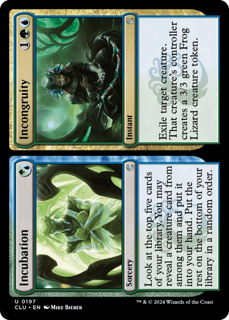 Incubation // Incongruity [Ravnica: Clue Edition] | Rook's Games and More