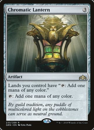 Chromatic Lantern [Guilds of Ravnica] | Rook's Games and More