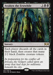 Awaken the Erstwhile [Ravnica Allegiance]