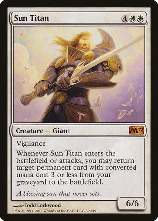 Sun Titan [Magic 2012] | Rook's Games and More