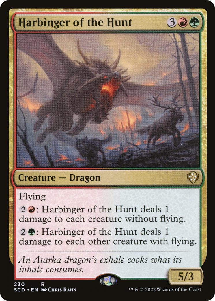 Harbinger of the Hunt [Starter Commander Decks] | Rook's Games and More