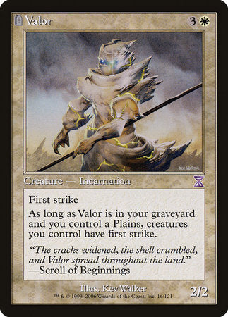 Valor [Time Spiral Timeshifted] | Rook's Games and More