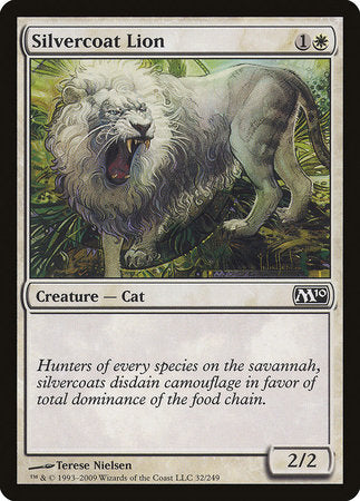 Silvercoat Lion [Magic 2010] | Rook's Games and More