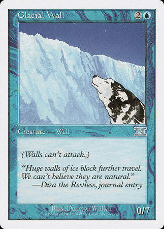 Glacial Wall [Classic Sixth Edition] | Rook's Games and More