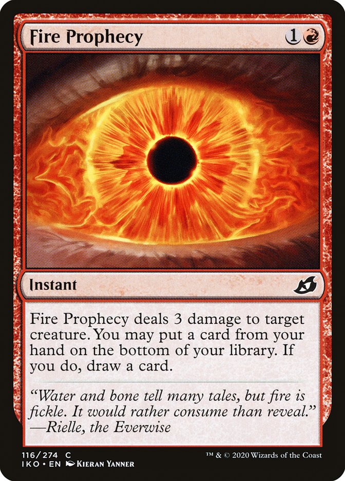 Fire Prophecy [Ikoria: Lair of Behemoths] | Rook's Games and More