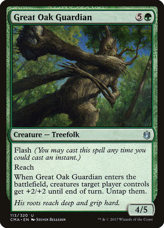 Great Oak Guardian [Commander Anthology] | Rook's Games and More