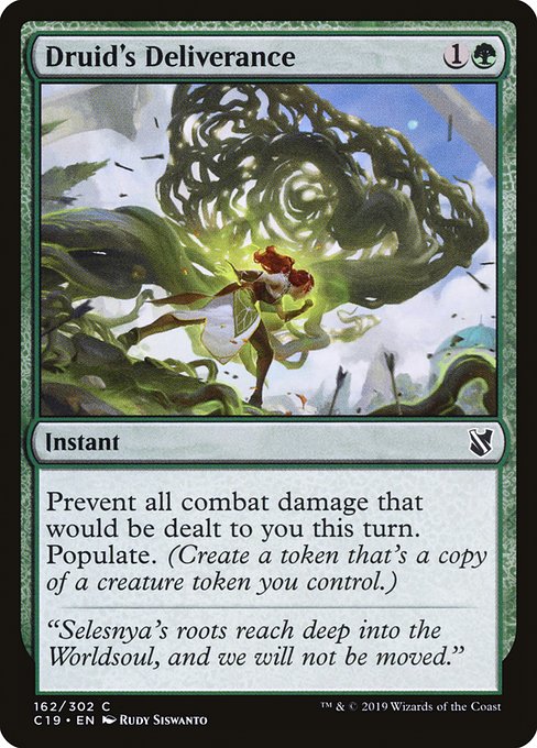 Druid's Deliverance [Commander 2019] | Rook's Games and More