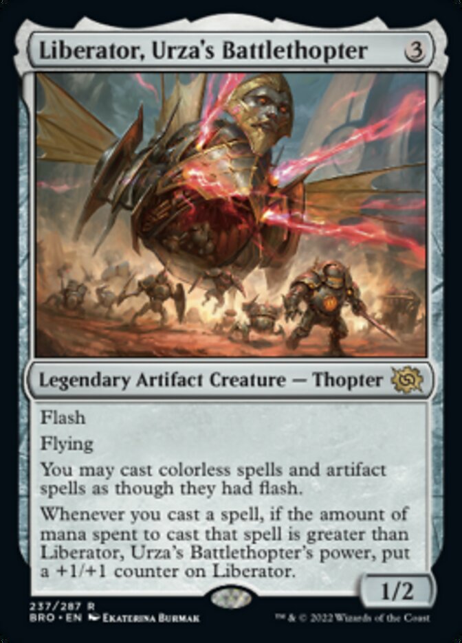 Liberator, Urza's Battlethopter [The Brothers' War] | Rook's Games and More