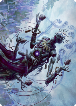 Myojin of Grim Betrayal Art Card [Kamigawa: Neon Dynasty Art Series] | Rook's Games and More