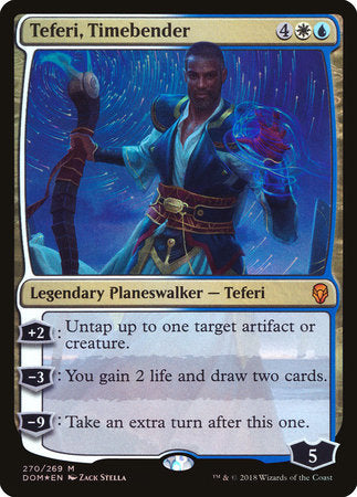 Teferi, Timebender [Dominaria] | Rook's Games and More