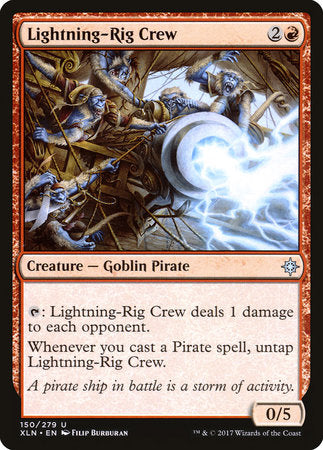 Lightning-Rig Crew [Ixalan] | Rook's Games and More