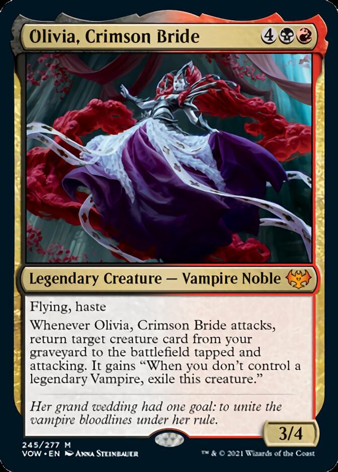 Olivia, Crimson Bride [Innistrad: Crimson Vow] | Rook's Games and More