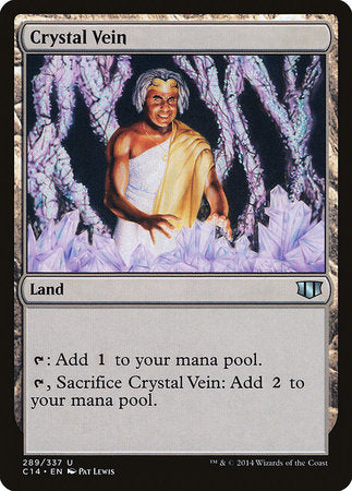 Crystal Vein [Commander 2014] | Rook's Games and More