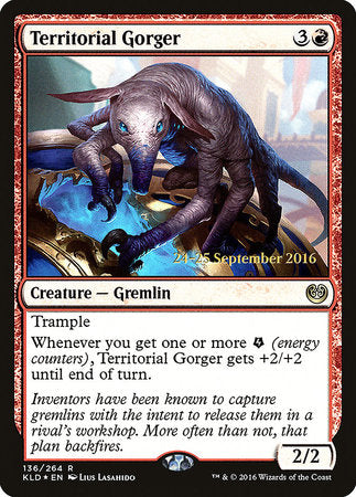 Territorial Gorger [Kaladesh Promos] | Rook's Games and More