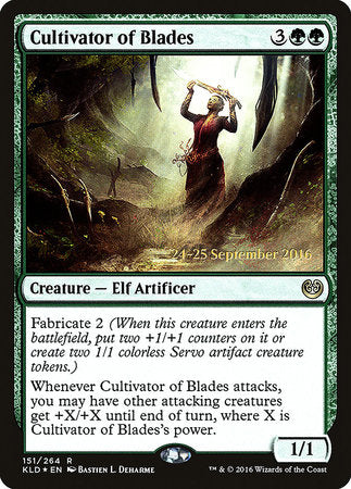 Cultivator of Blades [Kaladesh Promos] | Rook's Games and More