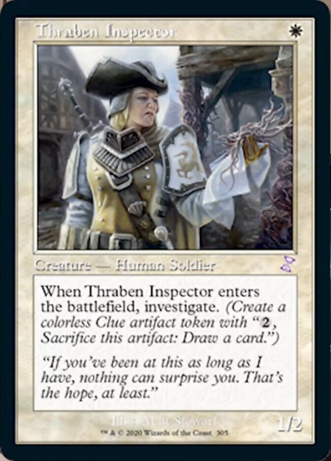 Thraben Inspector (Timeshifted) [Time Spiral Remastered] | Rook's Games and More