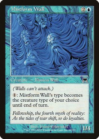 Mistform Wall [Onslaught] | Rook's Games and More