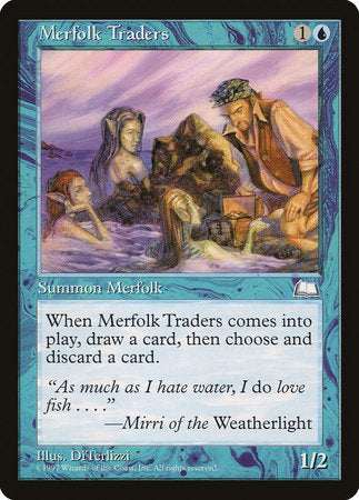 Merfolk Traders [Weatherlight] | Rook's Games and More