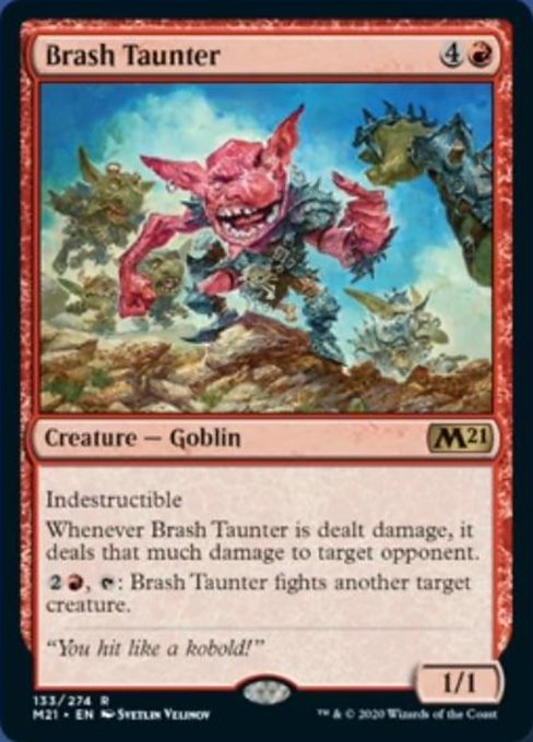 Brash Taunter [Core Set 2021] | Rook's Games and More