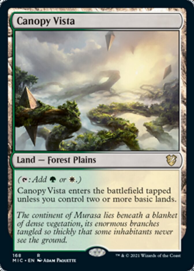 Canopy Vista [Innistrad: Midnight Hunt Commander] | Rook's Games and More