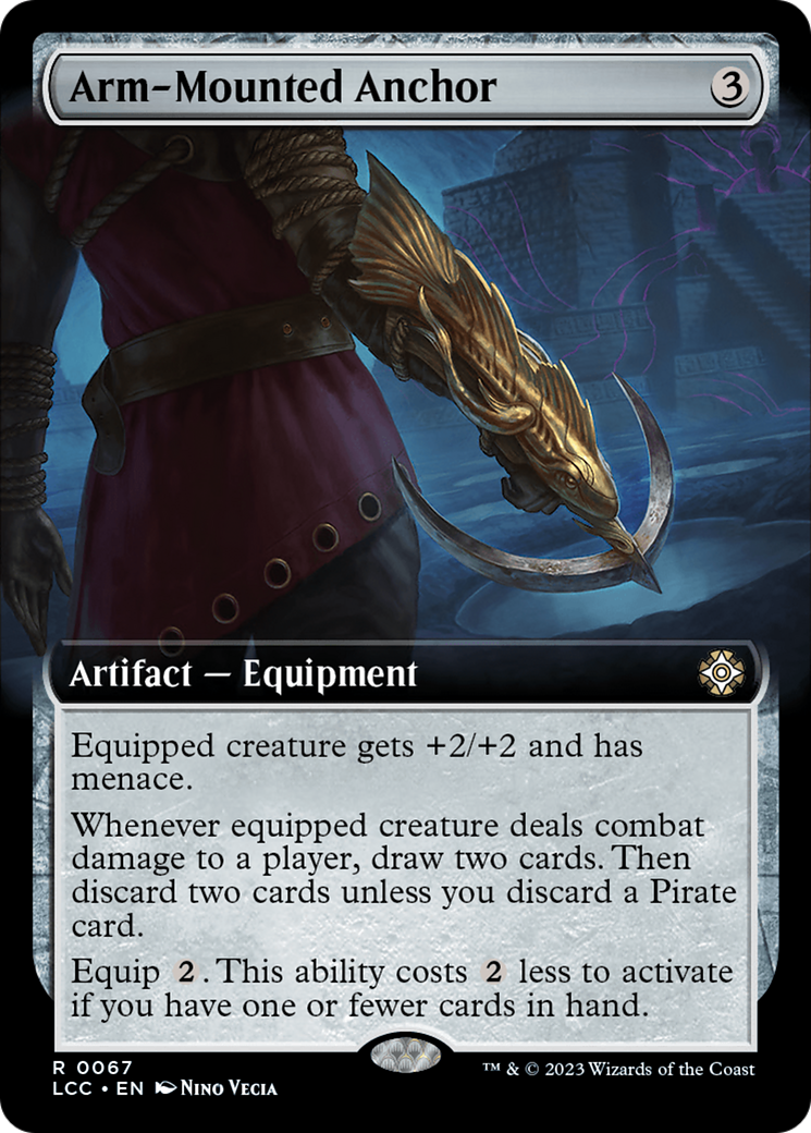 Arm-Mounted Anchor (Extended Art) [The Lost Caverns of Ixalan Commander] | Rook's Games and More