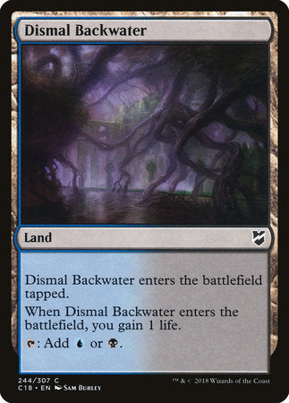 Dismal Backwater [Commander 2018] | Rook's Games and More