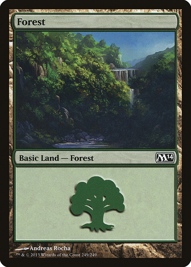 Forest (249) [Magic 2014] | Rook's Games and More