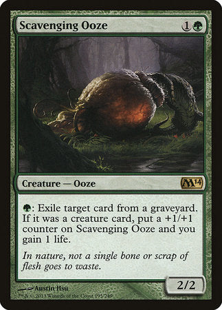 Scavenging Ooze [Magic 2014] | Rook's Games and More