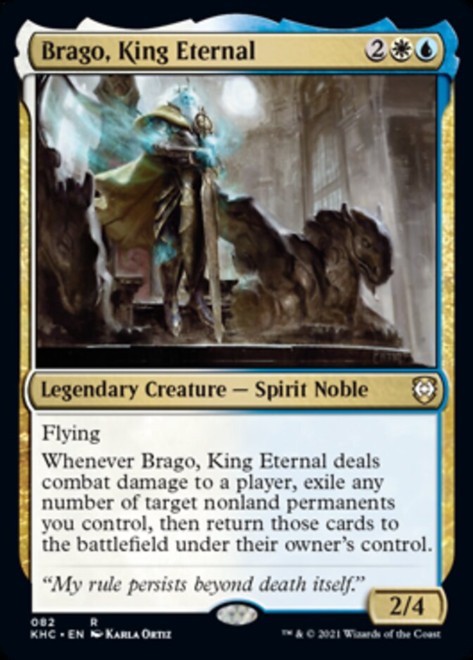 Brago, King Eternal [Kaldheim Commander] | Rook's Games and More