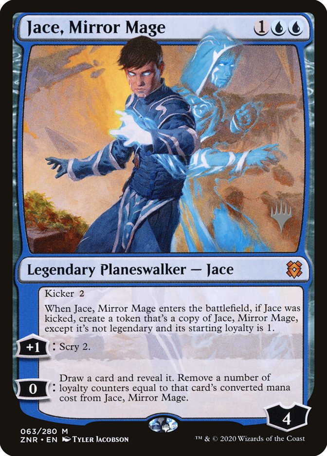 Jace, Mirror Mage (Promo Pack) [Zendikar Rising Promos] | Rook's Games and More