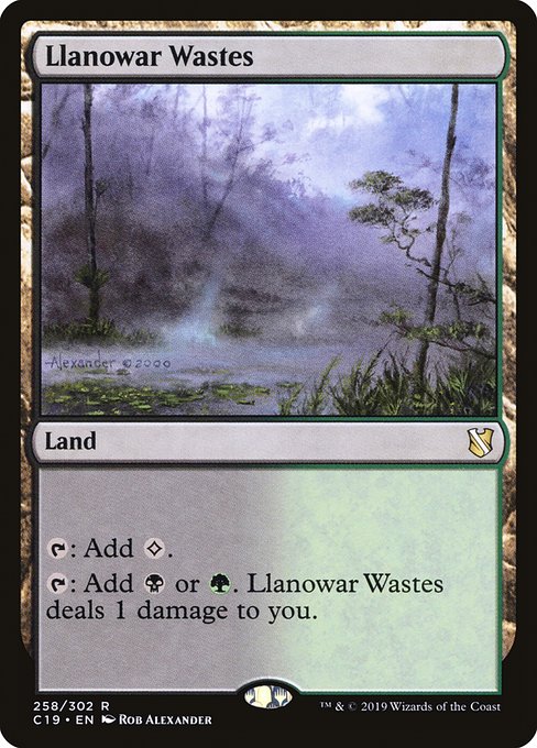Llanowar Wastes [Commander 2019] | Rook's Games and More