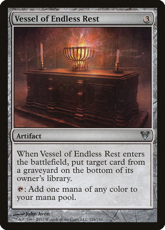 Vessel of Endless Rest [Avacyn Restored] | Rook's Games and More